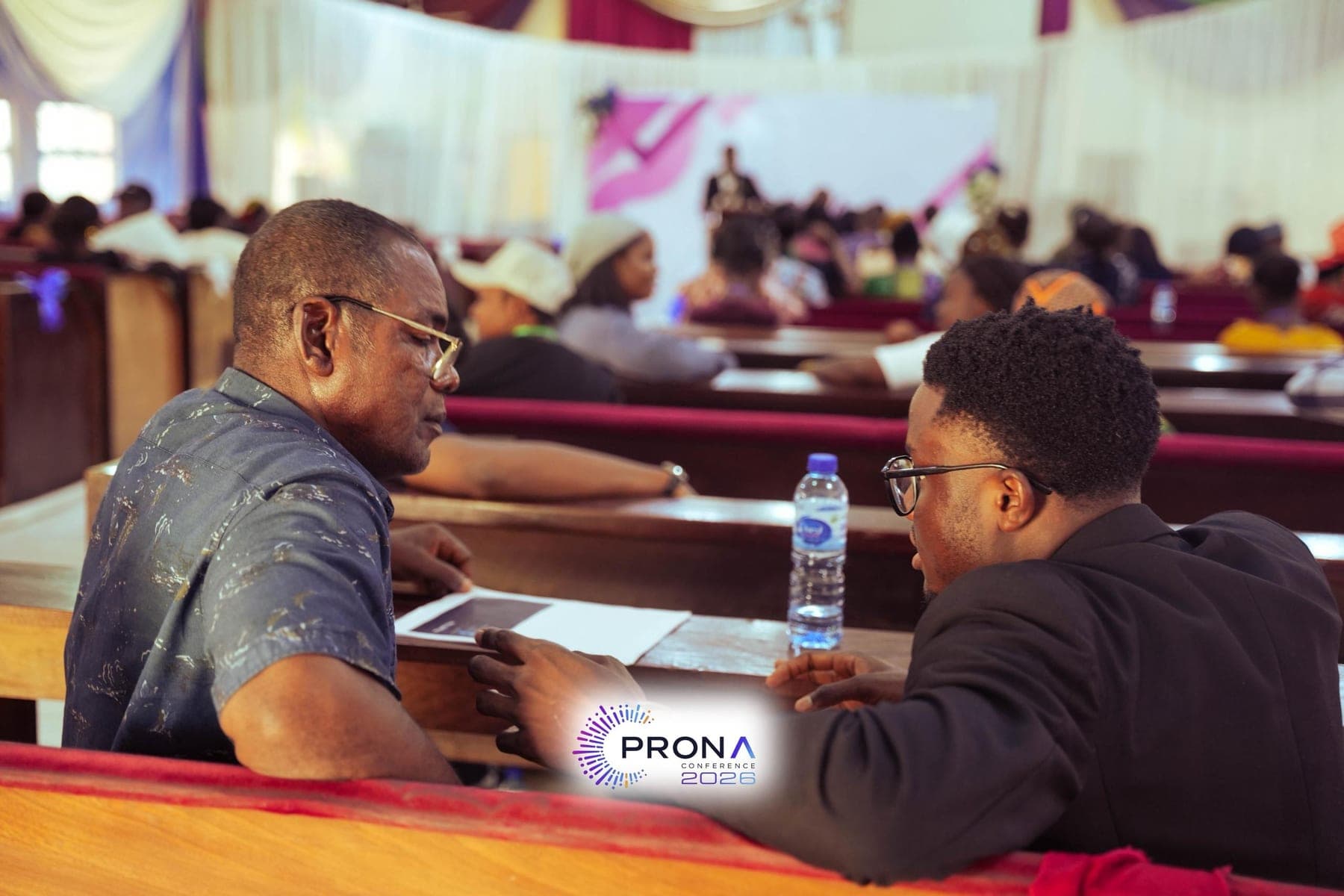 A one-to-one consultation during PRONA Abuja